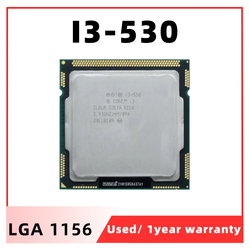 ھ i3-530 i3 530 μ, CPU LGA 1156 100%, ũž μ, 4M ĳ, 2.93 GHz